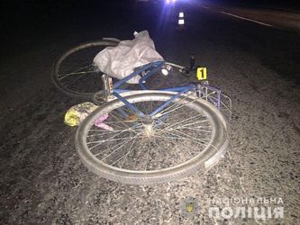 Велосипедистка потрапила під колеса мікроавтобуса