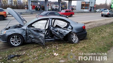 ДТП на вулиці Чорновола: водій-учасник був п’яний