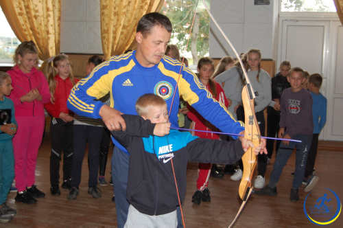 Діти в Степанській ОТГ навчалися стрільби з лука