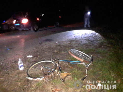 Неповнолітній мотоцикліст збив велосипедиста