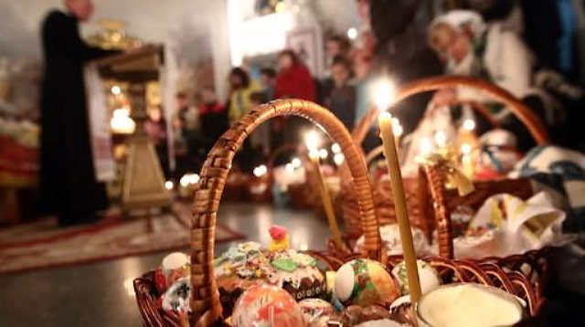 У Великодню ніч в храмах Рівненщини можна буде освятити кошики