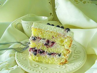 «Пухнастий» торт