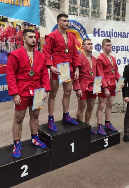 П’ять медалей вибороли рівненські самбісти на чемпіонаті України