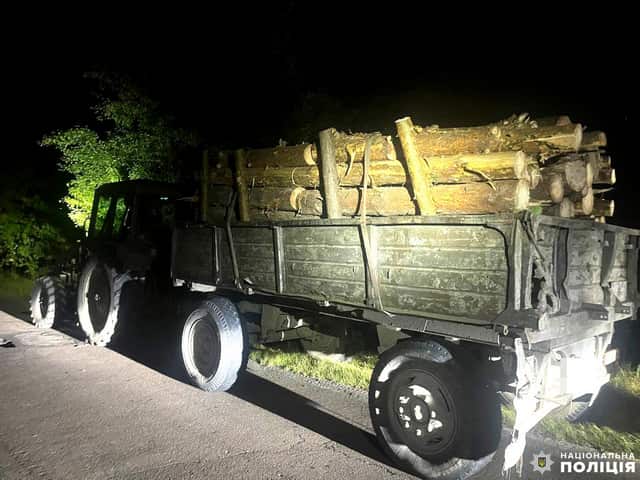 У Вараському районі поліцейські вилучили незаконну деревину