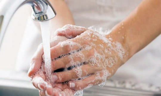 Помилки під час миття рук