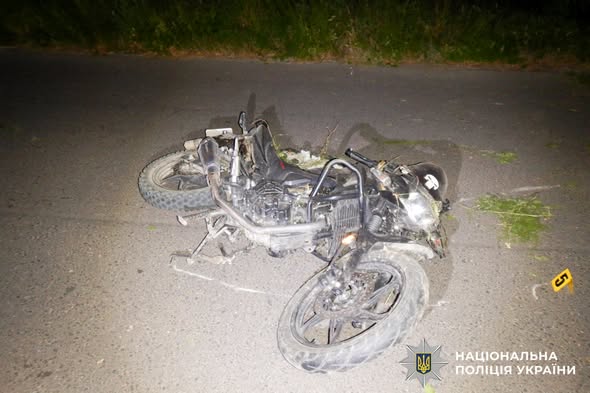 У Рівненському районі внаслідок ДТП загинув мотоцикліст