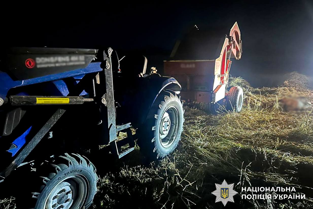 На Володимиреччині під час тюкування сіна загинув чоловік